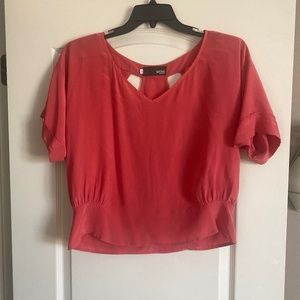 Silk cut out top